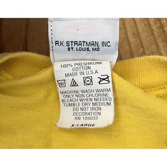 Mens XL Harley Davidson Motorcycles Mad River Sandusky Ohio Tank Top T Shirt - Picture 7 of 7